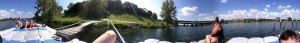 Swimming on The Donau