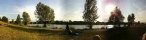 Neue Donau Schwimmen