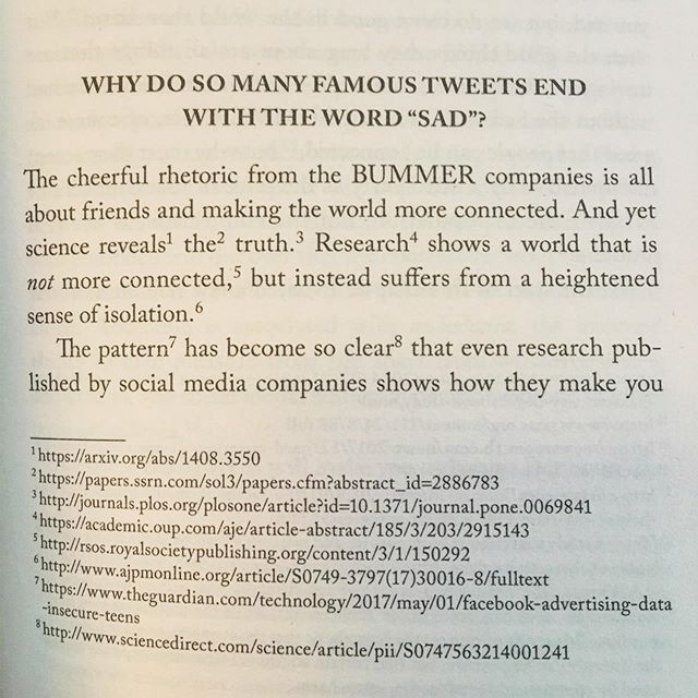 #jaronlanier is right! #tenargumentsfordeletingyoursocialmediaaccountsrightnow #facebook #instagram #twitter